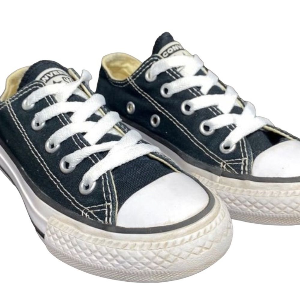 Converse Navy Blue All Star Low Top Sneakers Youth Size 11